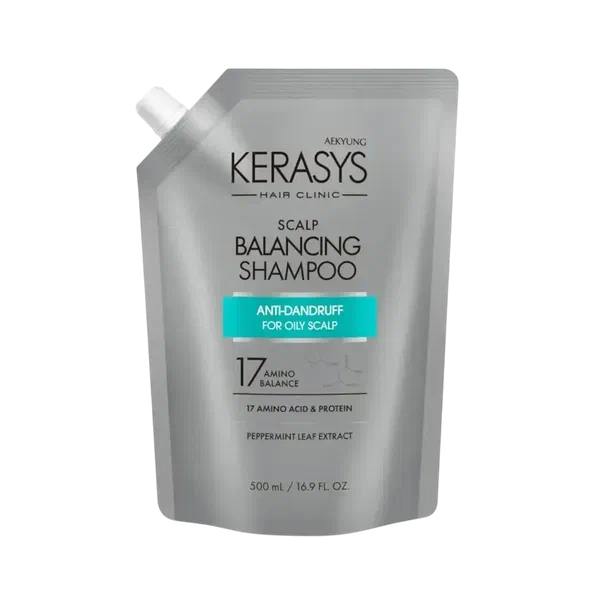 Шампунь Kerasys д/жирной кожи Balancing 500мл смен блок