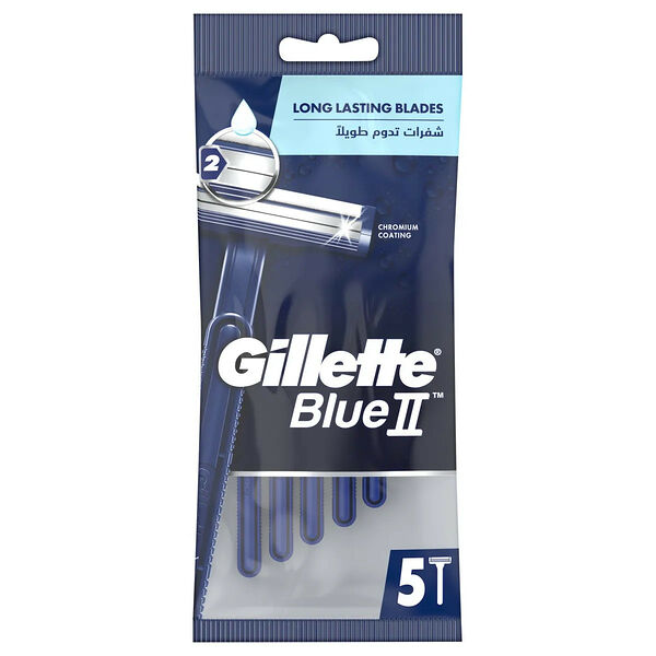 Gillette Blue II Regular Razors 5s