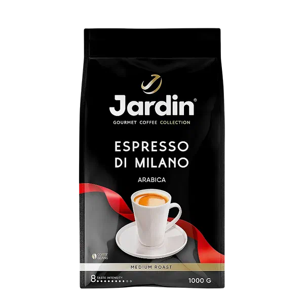 Кофе Jardin Espresso stile di Milano в зернах 1кг д/п