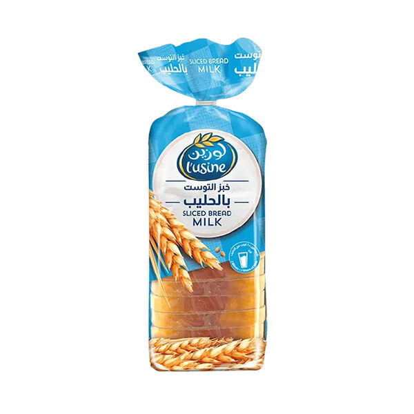 لوزين خبز التوست بالحليب