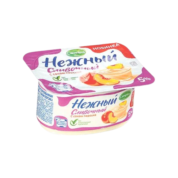 Йогурт Campina Нежный персик 5% 110г 24