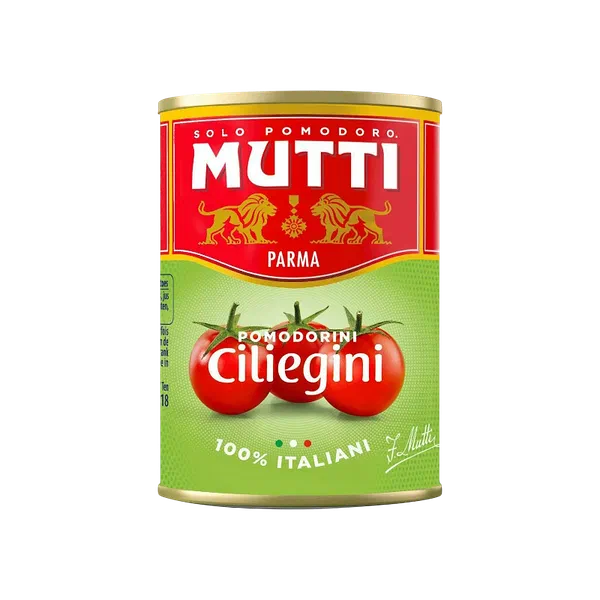 Томаты Mutti черри в томат. соке 400г ж/б