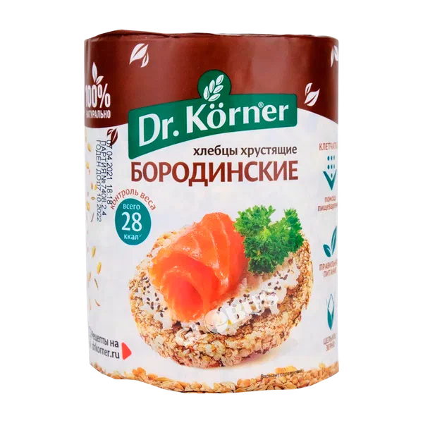 Хлебцы Dr.Korner Бородинские 100г