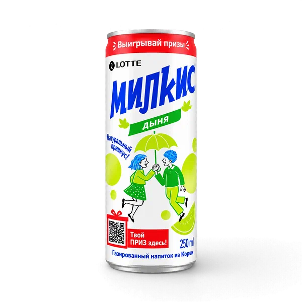 Милкис Дыня газ суусундугу 0,25л п/б