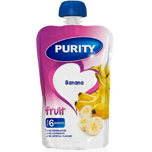 Purity Banana Baby Food Pouch 110ml