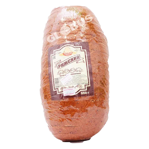 Батон Рижский ржан/пшенич. 550г Золотой колос