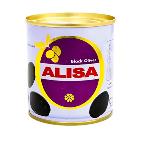 Alisa Black Olives Brine 100 Gm