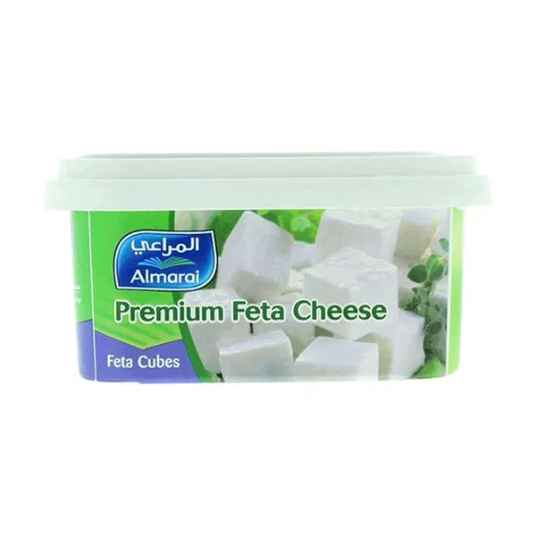 ALMARAI FRESH FULL CREAM FETA CHEESE PRE-CUT CUBES 200G