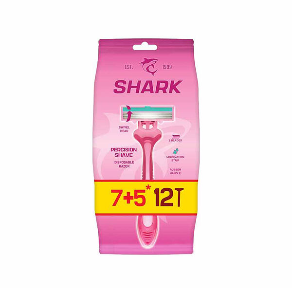 Shark Lady Razor Percision Shave 3 Blades 7+5*