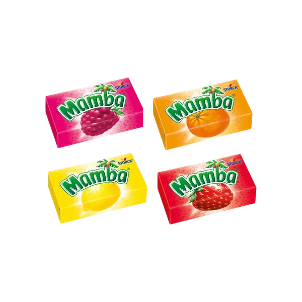 Карамель Mamba ягодный микс чайнама 26г