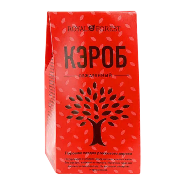 Royal Forest куурулган кэроб порошогу 25г