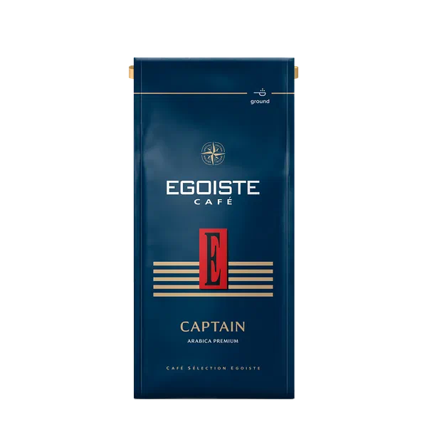 Кофе Egoistе Captain молот. 250г д/п