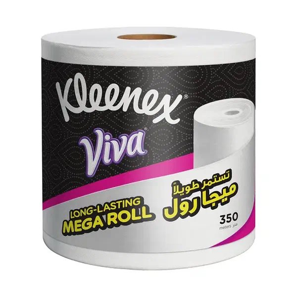 KLEENEX MAXI ROLL HIGH-ABSORBENCY PAPER SPOOL 350M 1-PC