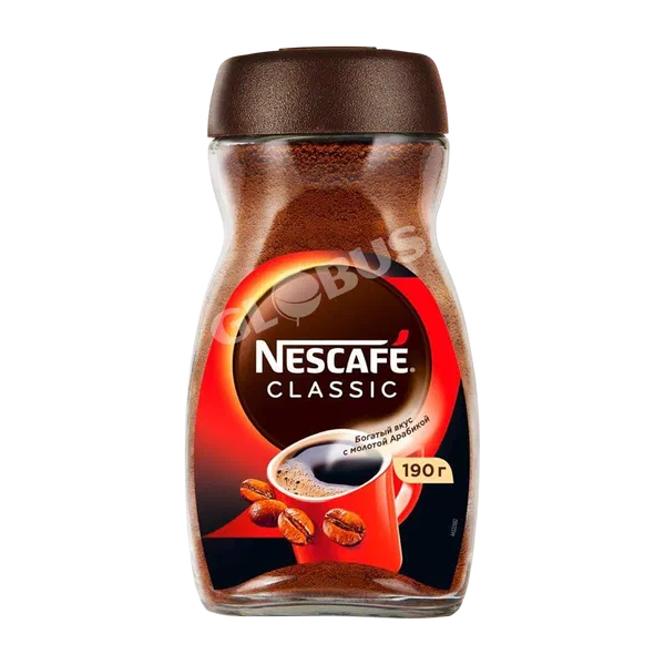 Кофе Nescafe Classic раств 190г ст/б