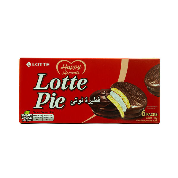 Lotte Choco Pie Cakes Small 168Gm