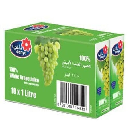 Danya White Grape Juice 10X1L