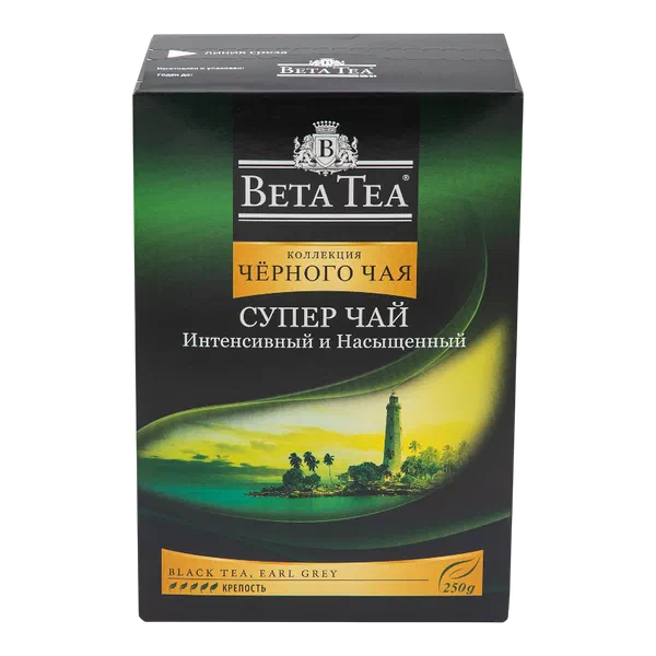 Чай Beta Super черн лист 200г