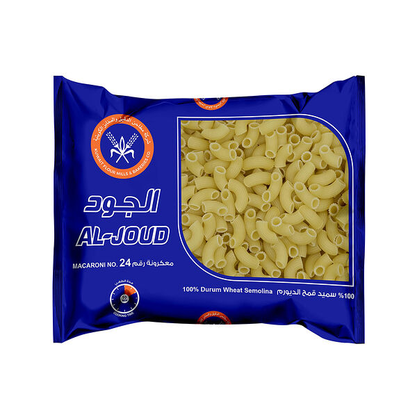 Al Joud Maccaroni #24 Medium Elbow 400Gm
