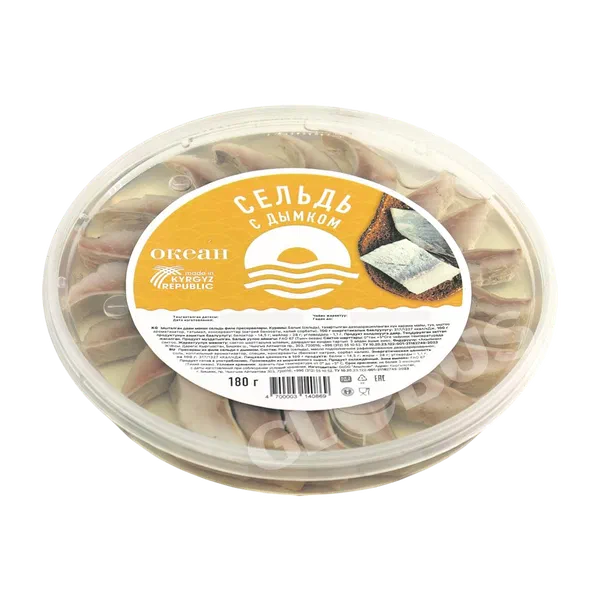 Пресерва Океан сельдь с дымком 180г п/б РЦ