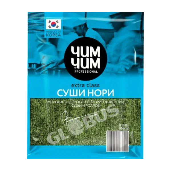 Водоросли морские Чим-Чим Суши-Нори 24г