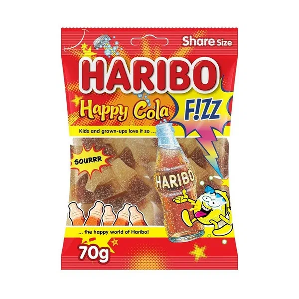 Haribo Fizz Happy Cola 70g