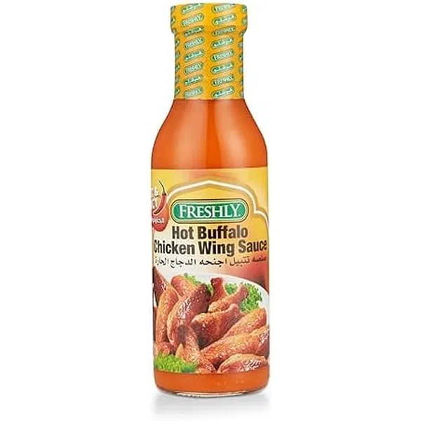 FRESHLY HOT BUFFALO WING SAUCE HIGH-INTENSITY SPICY 354ML