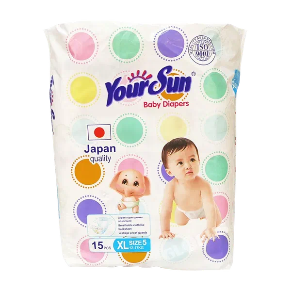 Подгузники детск YourSun 5 XL 15шт