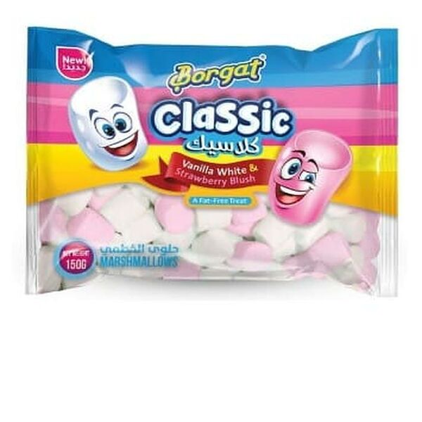 Borgat Classic Marshmallow Vnlastrawberry150Gm