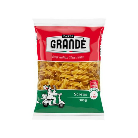 Pasta Grande Screws 500g