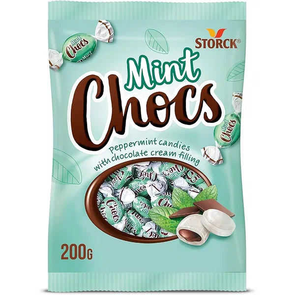 STORCK MINT CHOCS SWEET 200GM - SWEET MINT FILLED CHOCOLATES
