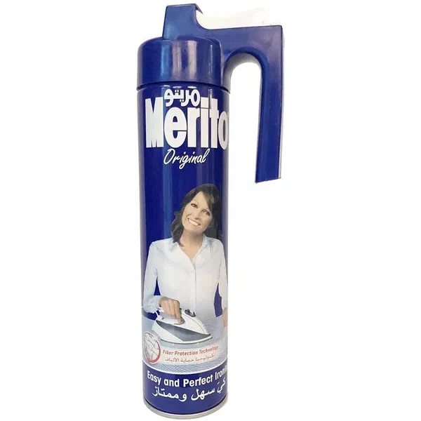 MERITO ORIGINAL FABRIC STARCH SPRAY PLUS 25% EXTRA 400ML