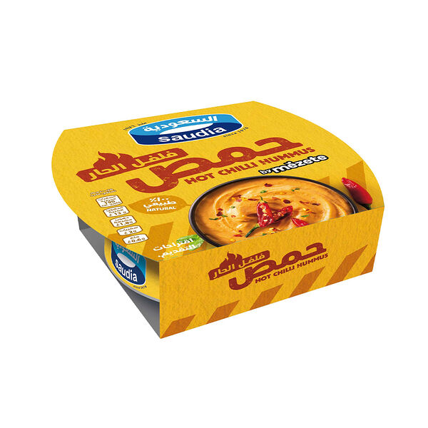 Saudia Hot Chilli Hummus 215Gm