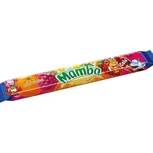 MAMBA COLA FLAVORED FRUIT CHEWY CANDIES 106G