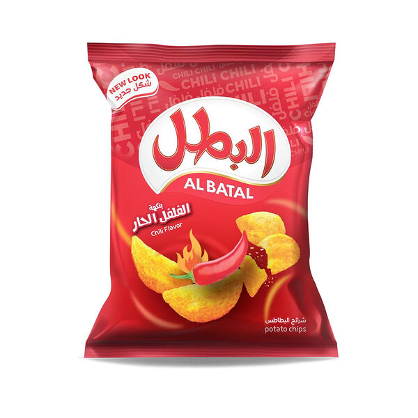 Al Batal Chips Chilli 110Gm
