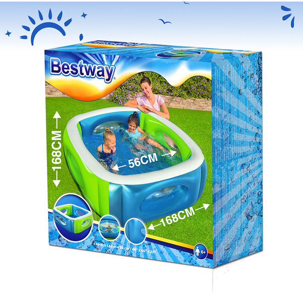 Bestway Window Pool 168X168X56Cm 26-51132