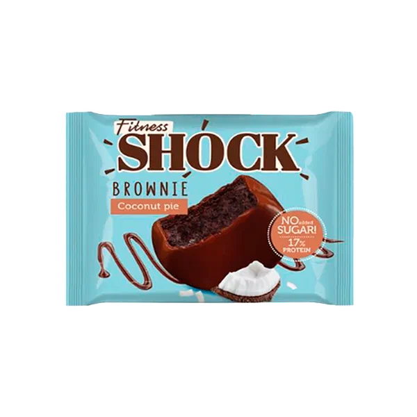 Печенье Fitness Shock брауни протеин. кокос 50г
