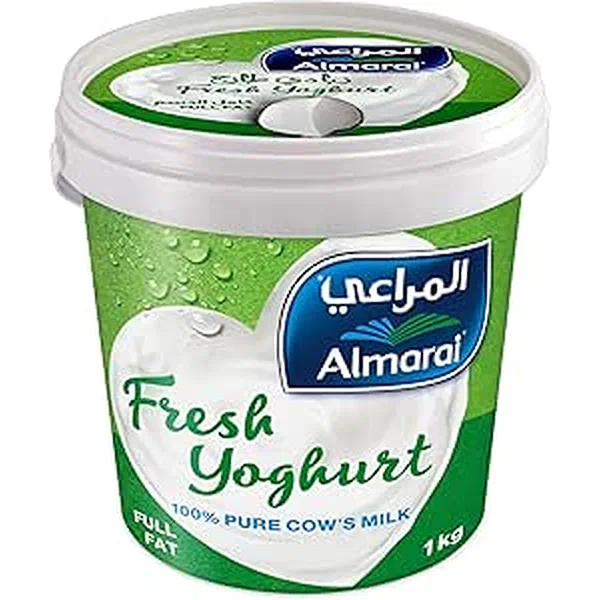 ALMARAI FRSH YOGURT F/CREM.1KG - FRESH FULL CREAM YOGURT 1KG