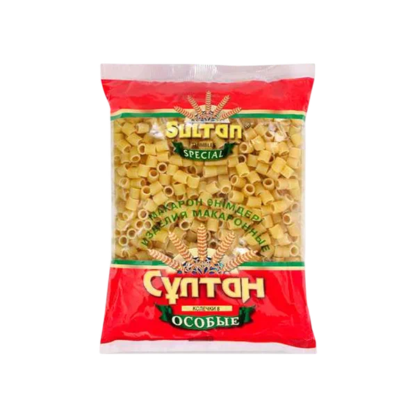 Макароны Султан колечки 8 №124 400г