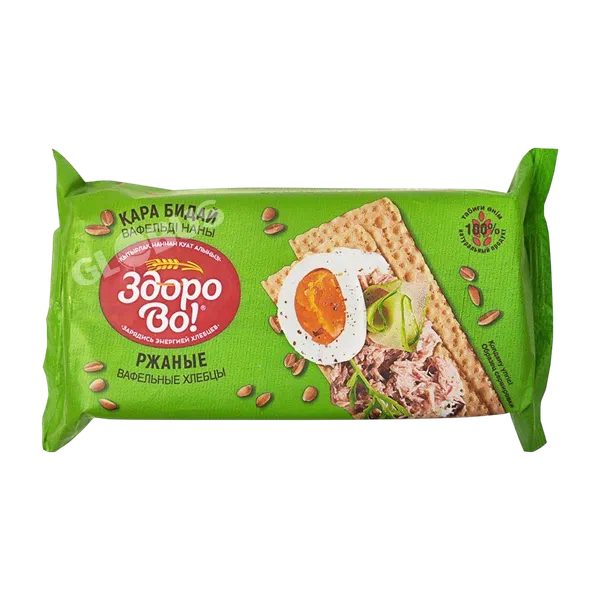 Хлебцы Здорово ваф. ржаные 70 г Казахстан 45