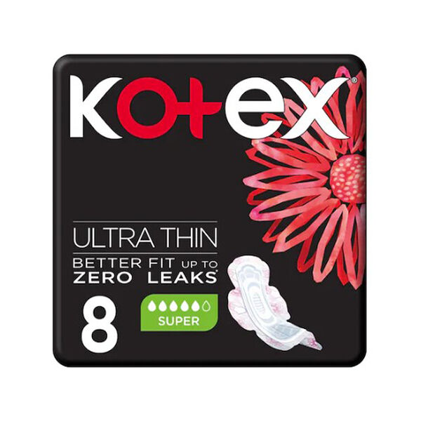 Kotex Ultra Thin Pads Super8'S