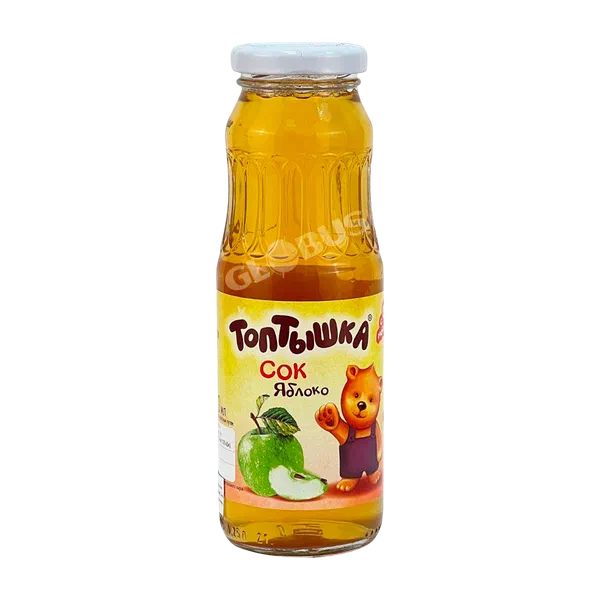 Сок дет. Топтышка ябл с 6мес 250мл ст/б