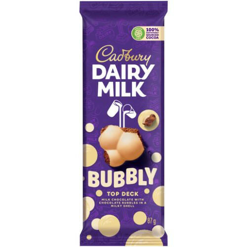 Cadbury Bubbly Top Deck 87g