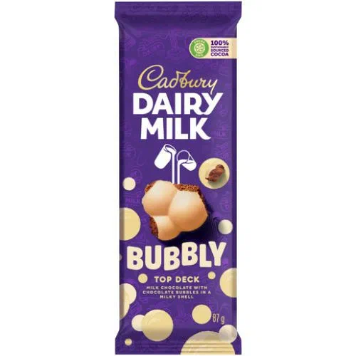 Cadbury Bubbly Top Deck 87g