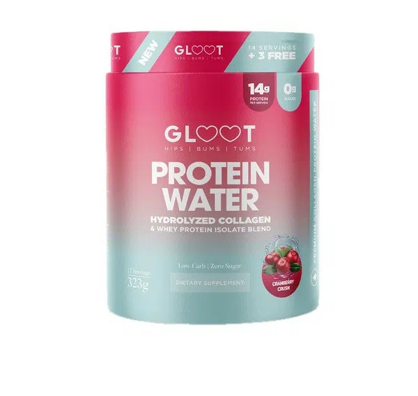 Gloot Cranberry Crush Protein Water 323g