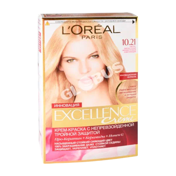 L'Oreal Excellence № 10.21 чач боегу ачык сары