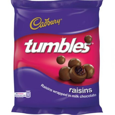 Cadbury Tumbles Raisins 60g/65g