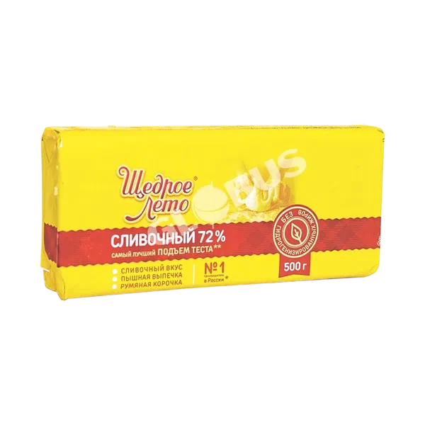 Маргарин Щедрое лето 72% 500г ЗМЖ