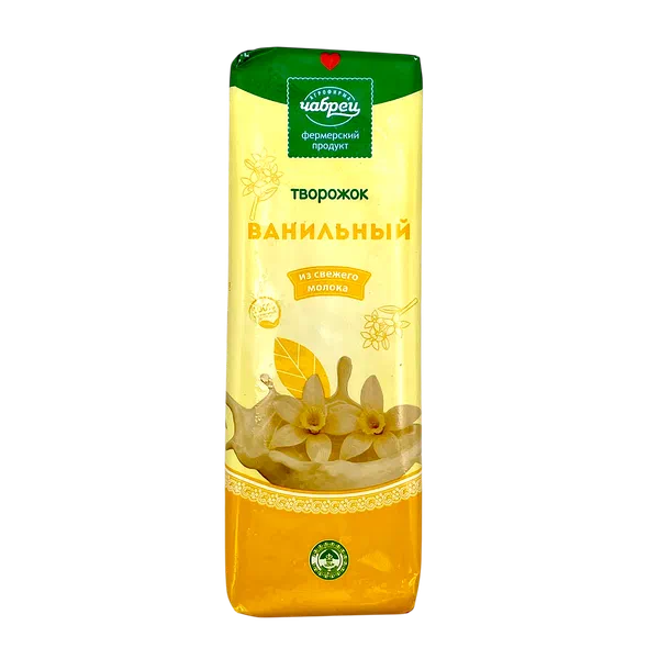 Творожок Чабрец ваниль 25% 450г перг/б ЗМЖ