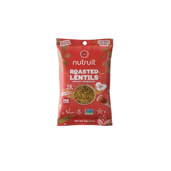 CODE9 LENTIL ROUND SRIRACHA 113G - SRIRACHA LENTIL CHIPS