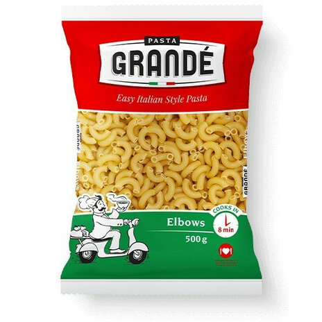 Pasta Grande Elbows 500g